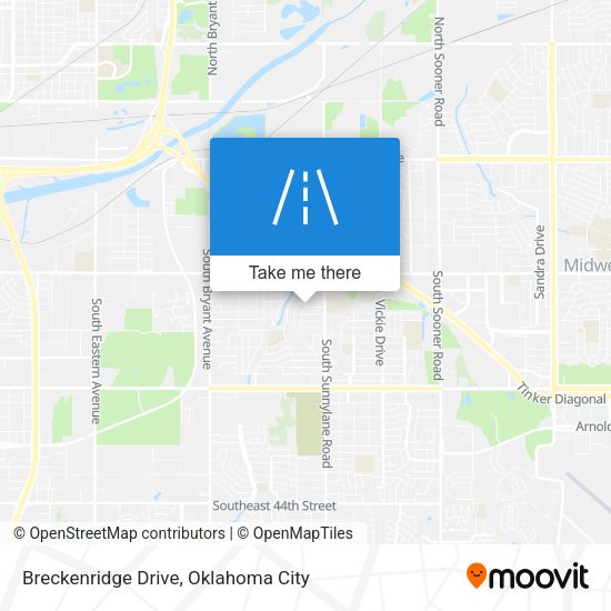 Breckenridge Drive map