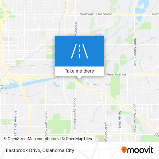 Mapa de Eastbrook Drive