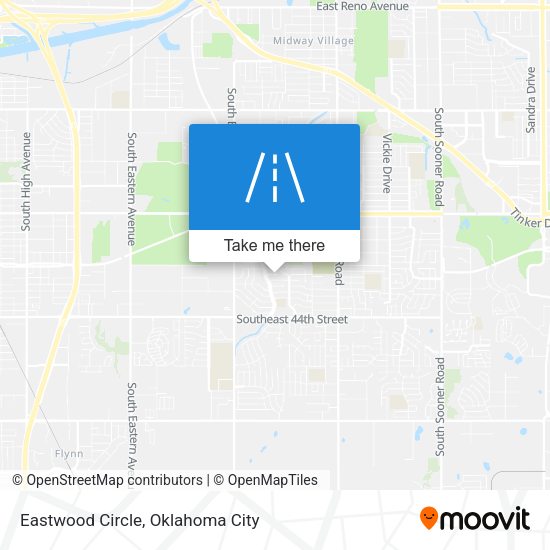 Eastwood Circle map