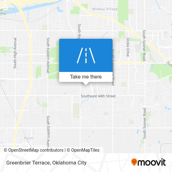 Mapa de Greenbrier Terrace