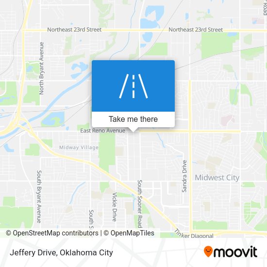 Jeffery Drive map