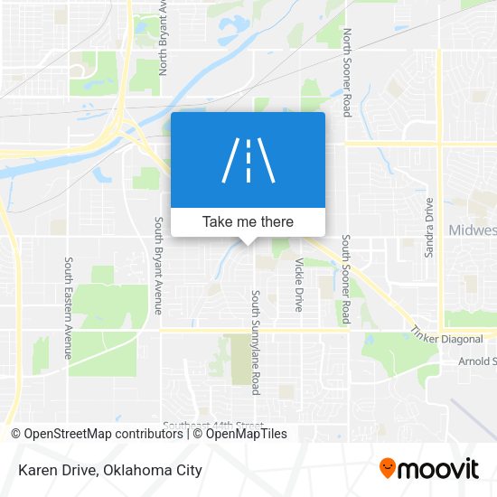 Mapa de Karen Drive
