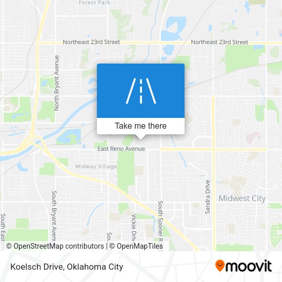 Koelsch Drive map