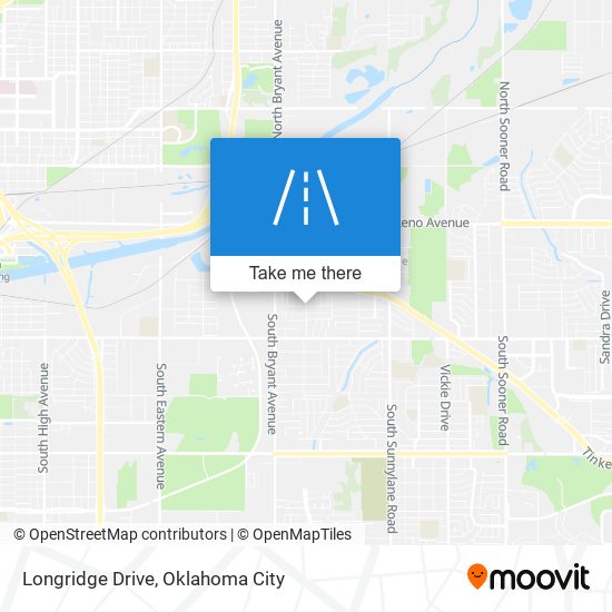 Longridge Drive map