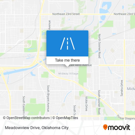Meadowview Drive map