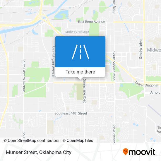 Munser Street map