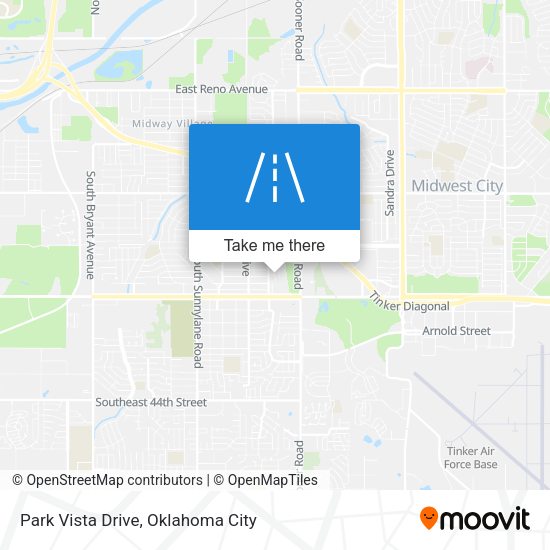 Mapa de Park Vista Drive