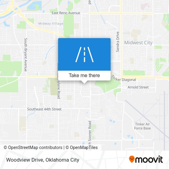 Woodview Drive map