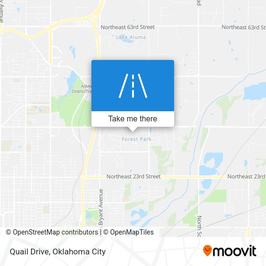 Mapa de Quail Drive
