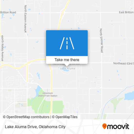 Lake Aluma Drive map