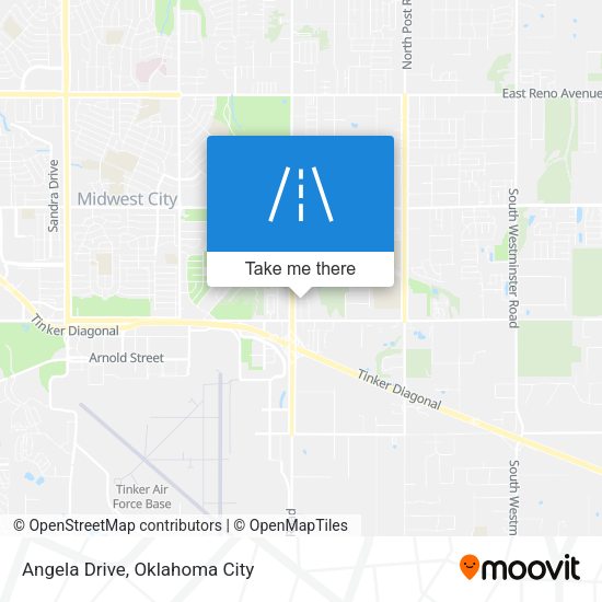 Mapa de Angela Drive