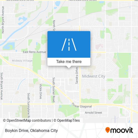 Mapa de Boykin Drive