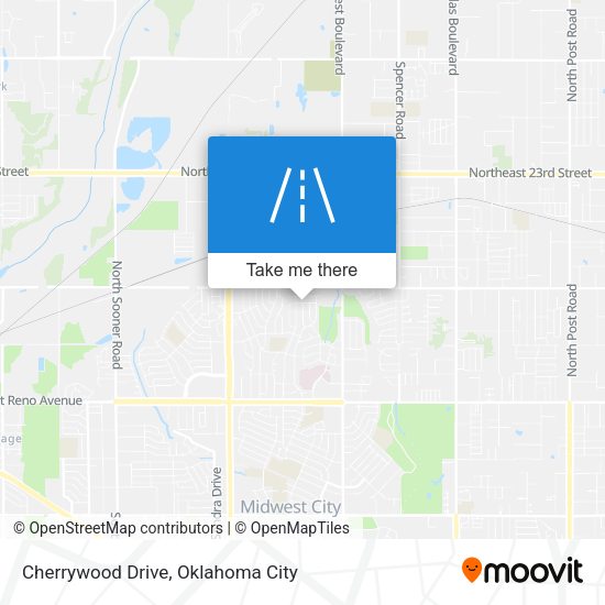 Cherrywood Drive map