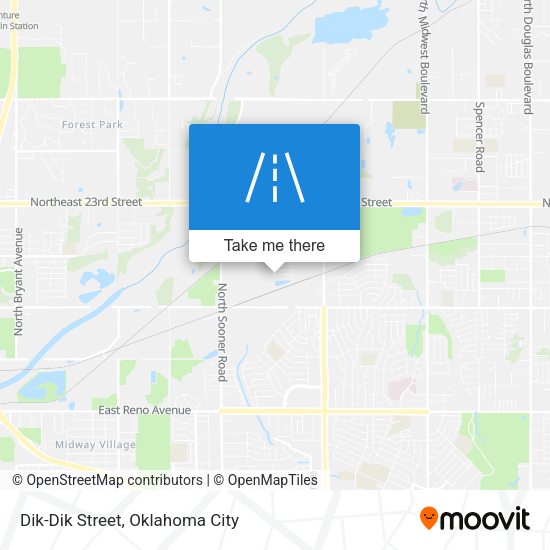 Mapa de Dik-Dik Street