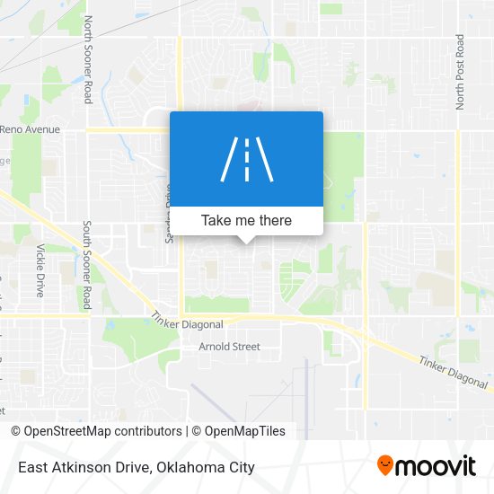 Mapa de East Atkinson Drive