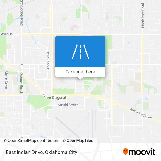 East Indian Drive map