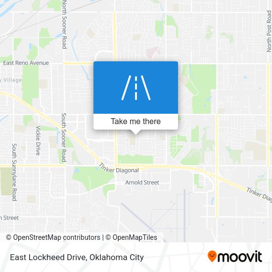 East Lockheed Drive map