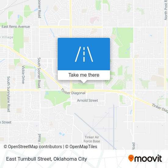East Turnbull Street map