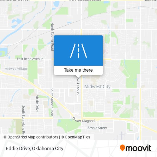 Eddie Drive map