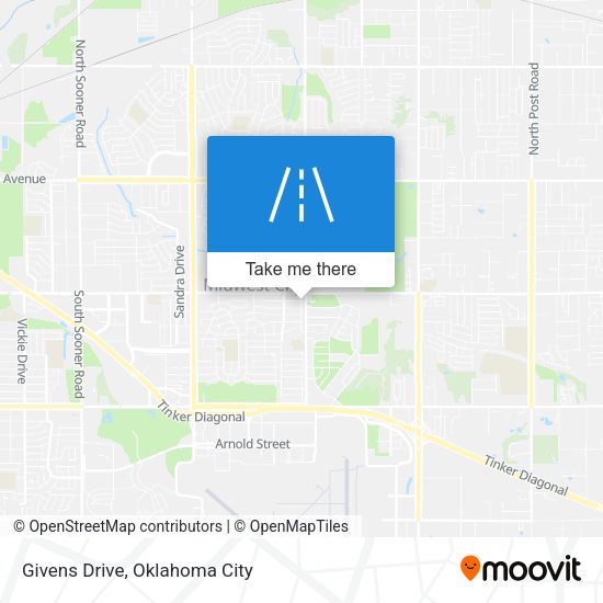 Givens Drive map