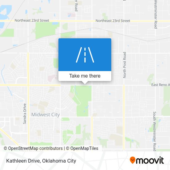 Kathleen Drive map