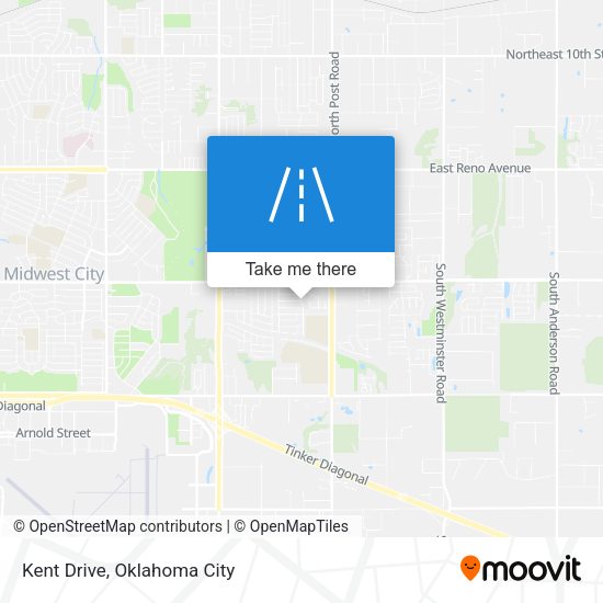 Mapa de Kent Drive