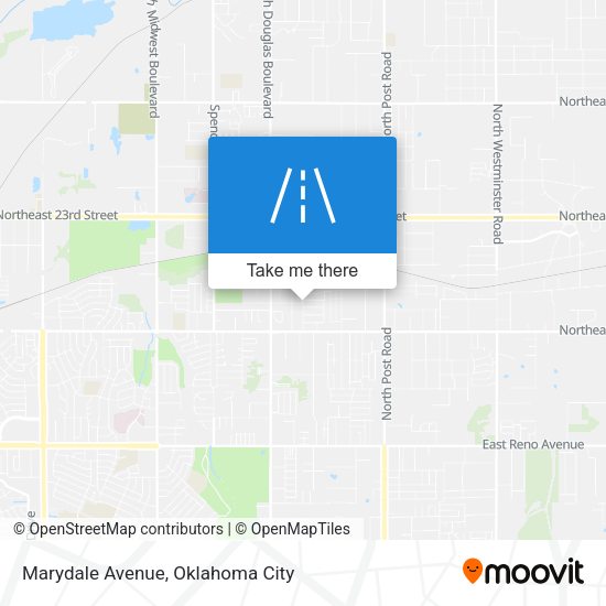 Marydale Avenue map