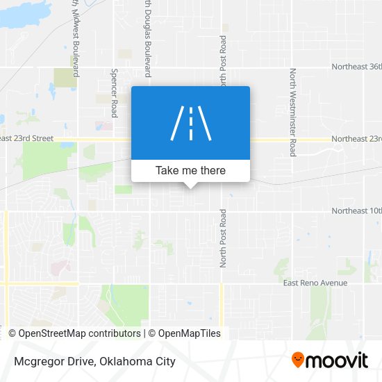Mcgregor Drive map