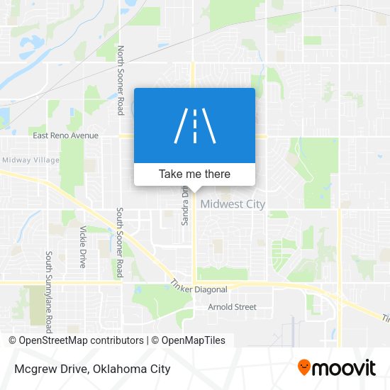 Mapa de Mcgrew Drive