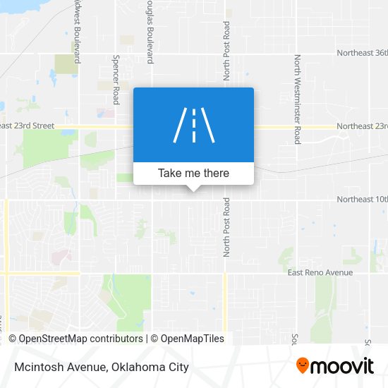 Mcintosh Avenue map