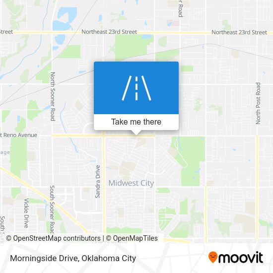 Morningside Drive map