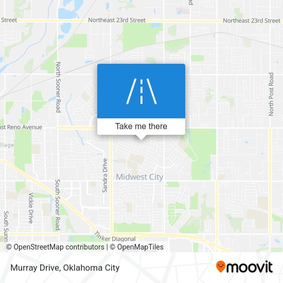Murray Drive map