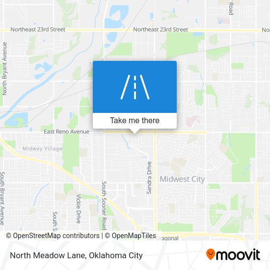 Mapa de North Meadow Lane