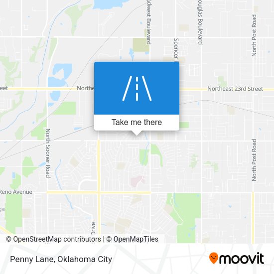 Mapa de Penny Lane