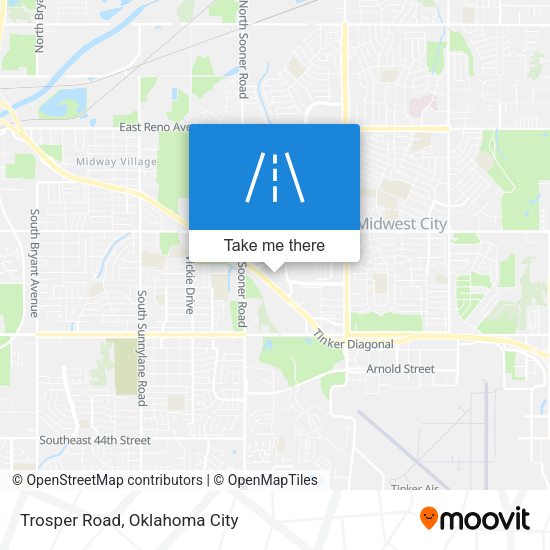 Mapa de Trosper Road