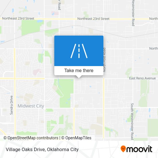 Village Oaks Drive map