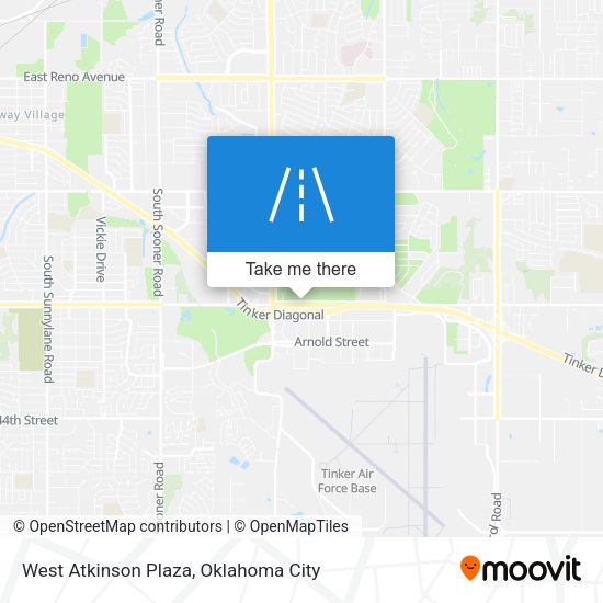 West Atkinson Plaza map