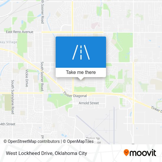 West Lockheed Drive map