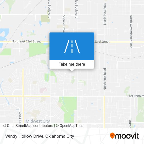 Windy Hollow Drive map