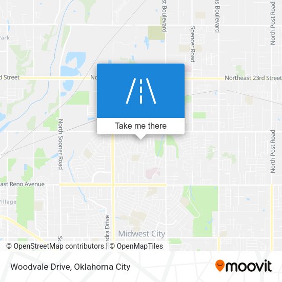 Mapa de Woodvale Drive