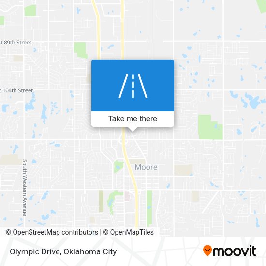 Mapa de Olympic Drive
