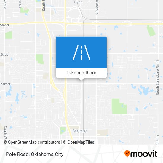 Mapa de Pole Road