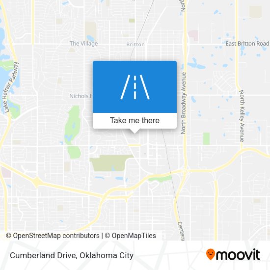 Mapa de Cumberland Drive