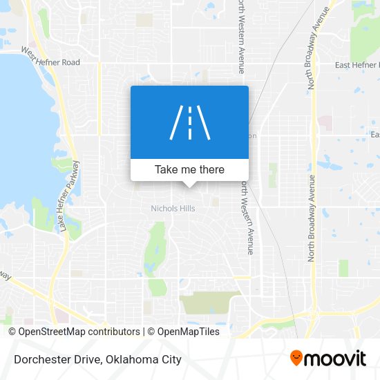 Mapa de Dorchester Drive