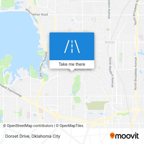 Mapa de Dorset Drive