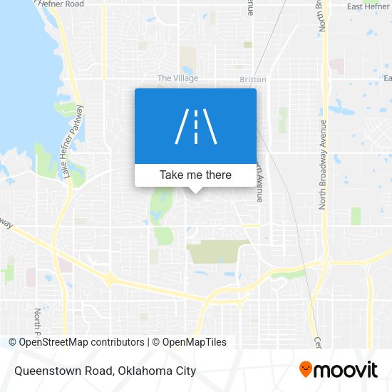 Queenstown Road map