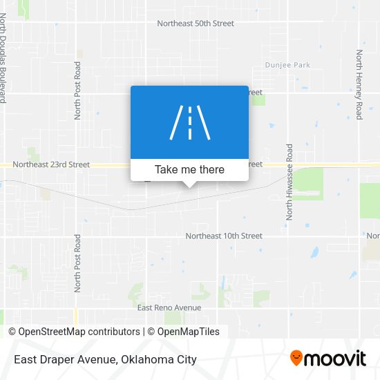 East Draper Avenue map