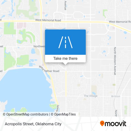 Mapa de Acropolis Street