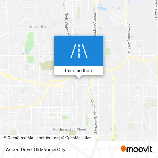 Mapa de Aspen Drive
