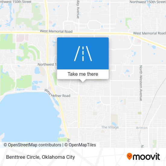 Benttree Circle map